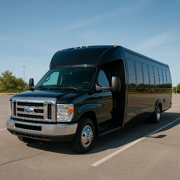 Lakewood Shuttle Bus Rentals 18 Passenger Shuttle Bus