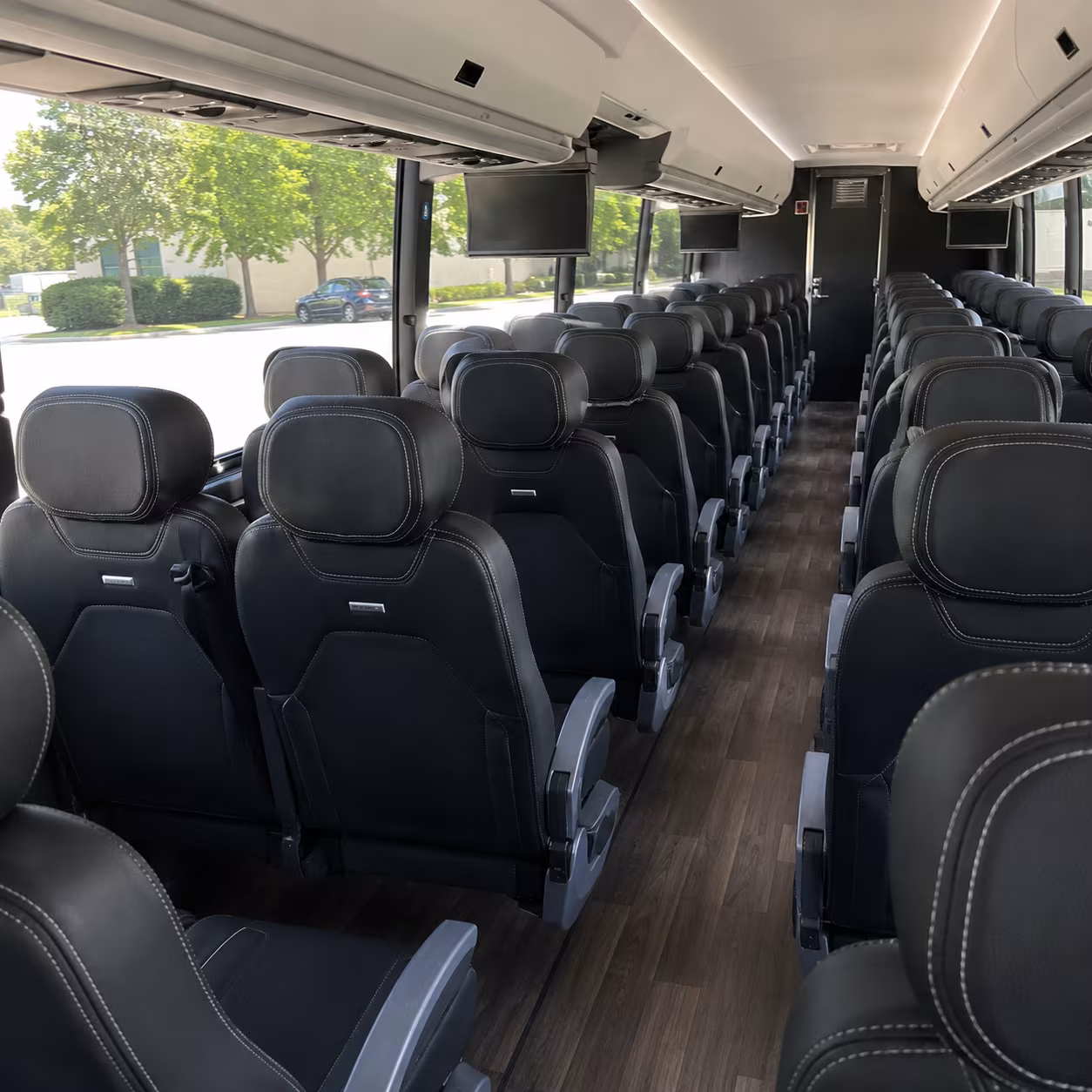 lakewood charter bus services inside